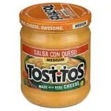 Tostitos Salsa Medium Salsa Con Queso Spread, 15 Ounce Jar Shelf-Stable thumbnail 3