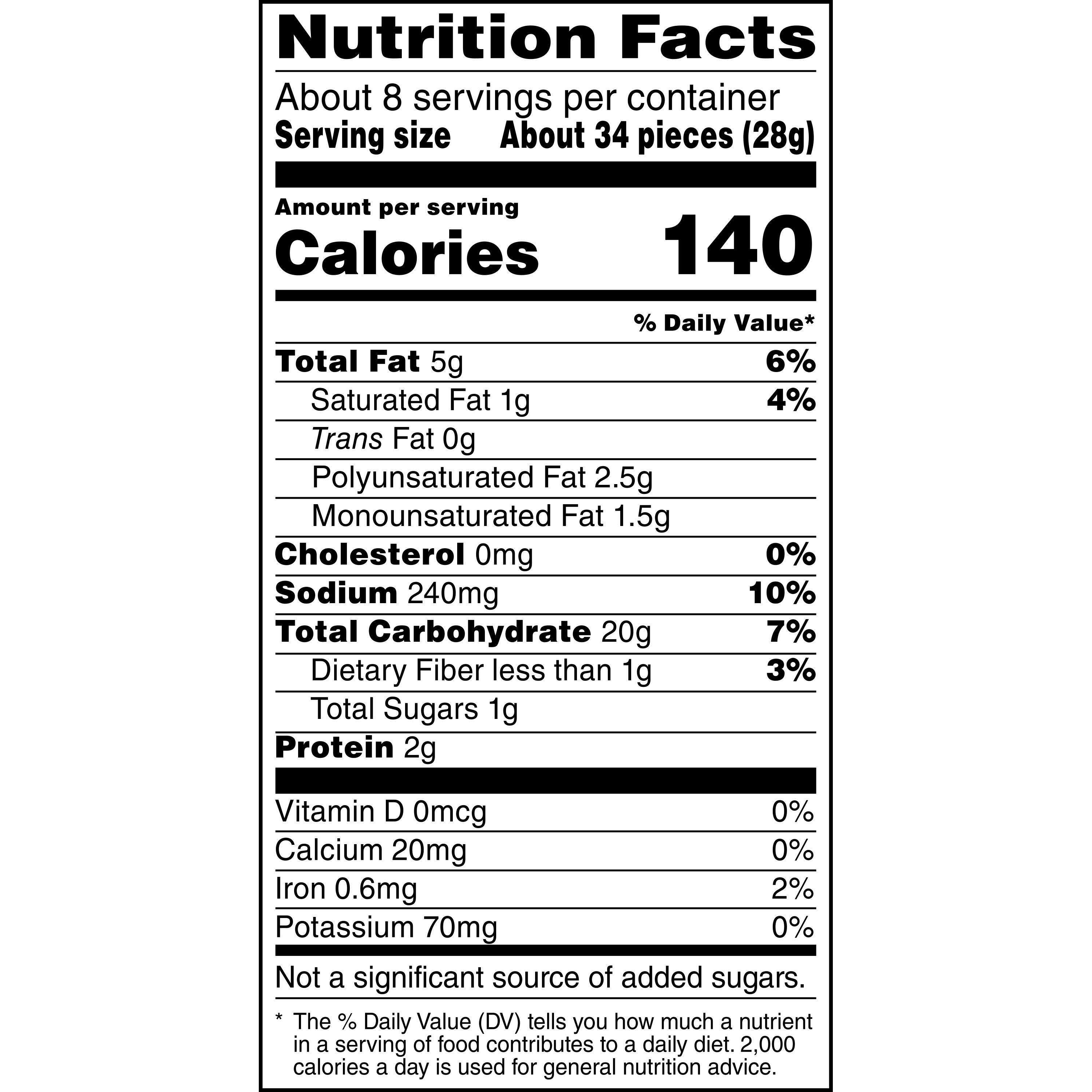 Cheetos Oven Baked Crunchy Cheese Snacks, 7.625 oz. Bag thumbnail 4