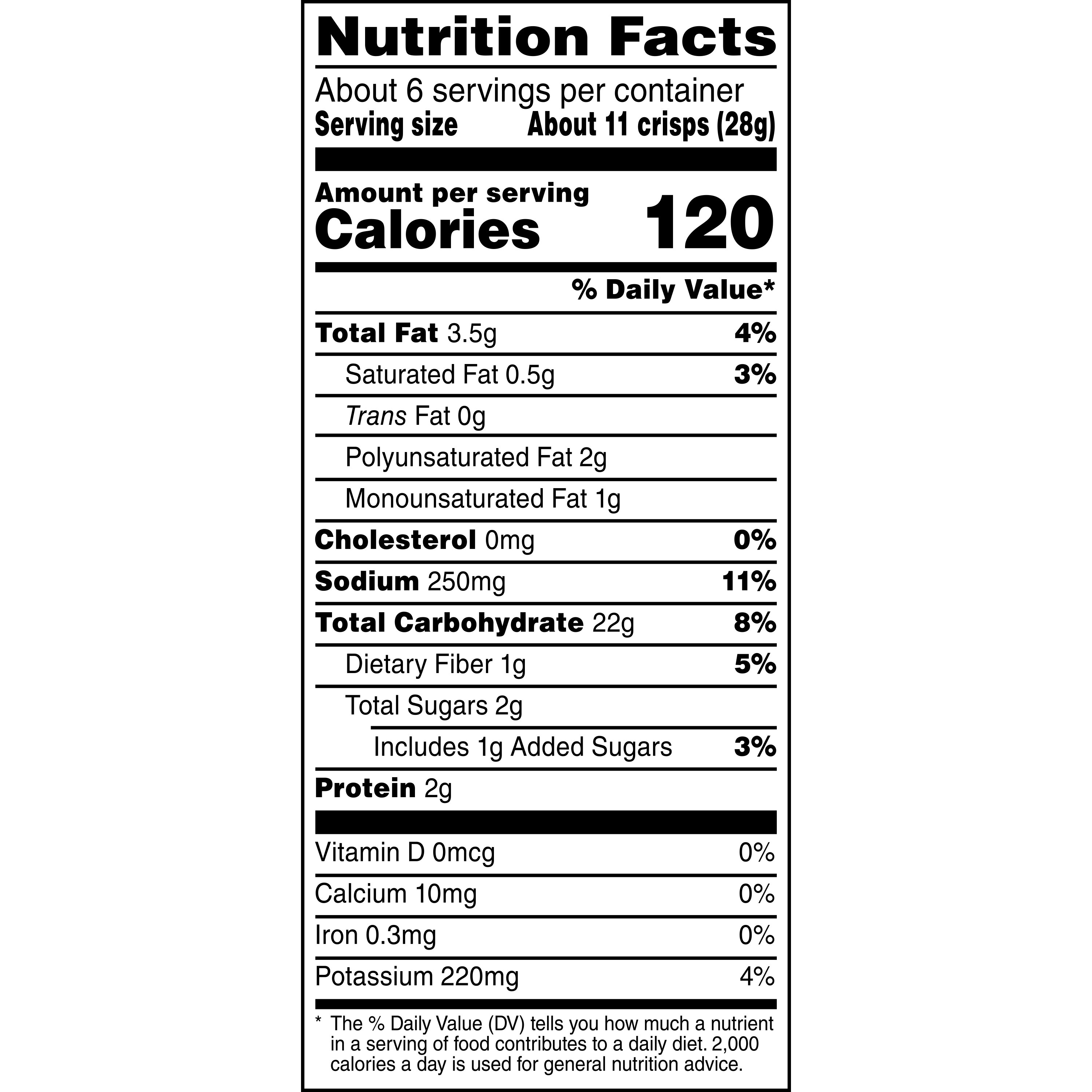 Ruffles Baked Cheddar & Sour Cream Potato Snack Chips,6.25 oz Bag thumbnail 2