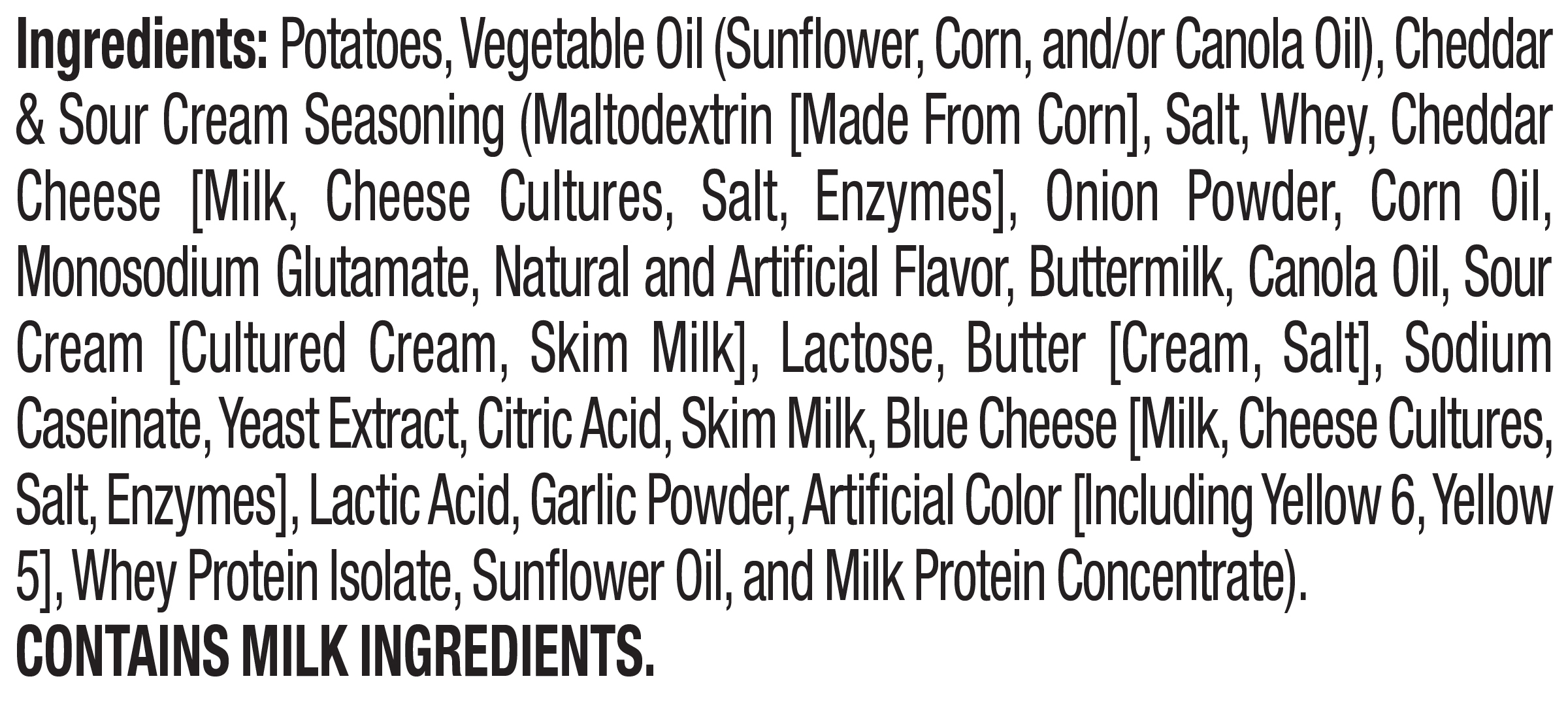 Ruffles Cheddar & Sour Cream Potato Chips, 7.75 oz Bag thumbnail 4