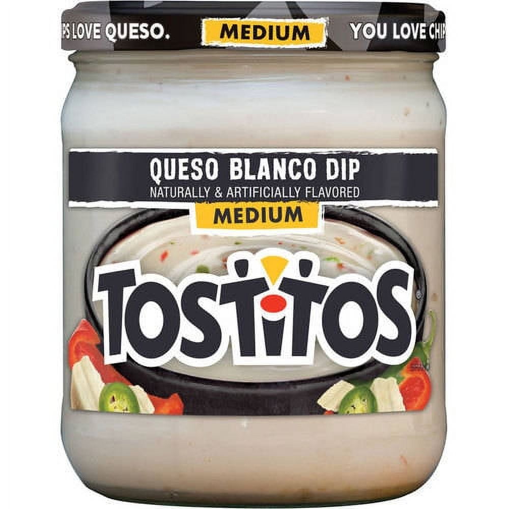 Tostitos Queso Blanco Dip, 15.0 oz Jar