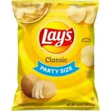 Lay's Classic Potato Chips, Party Size, 13 oz Bag