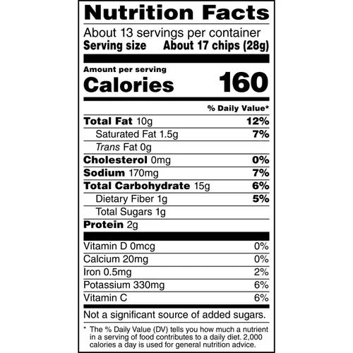 Lay's Sour Cream & Onion Flavored Potato Chips, Party Size, 12.5 oz Bag thumbnail 4