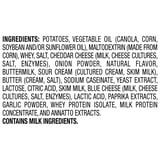 Lay's Cheddar & Sour Cream Flavored Potato Chips, Party Size, 12.5 oz Bag thumbnail 4