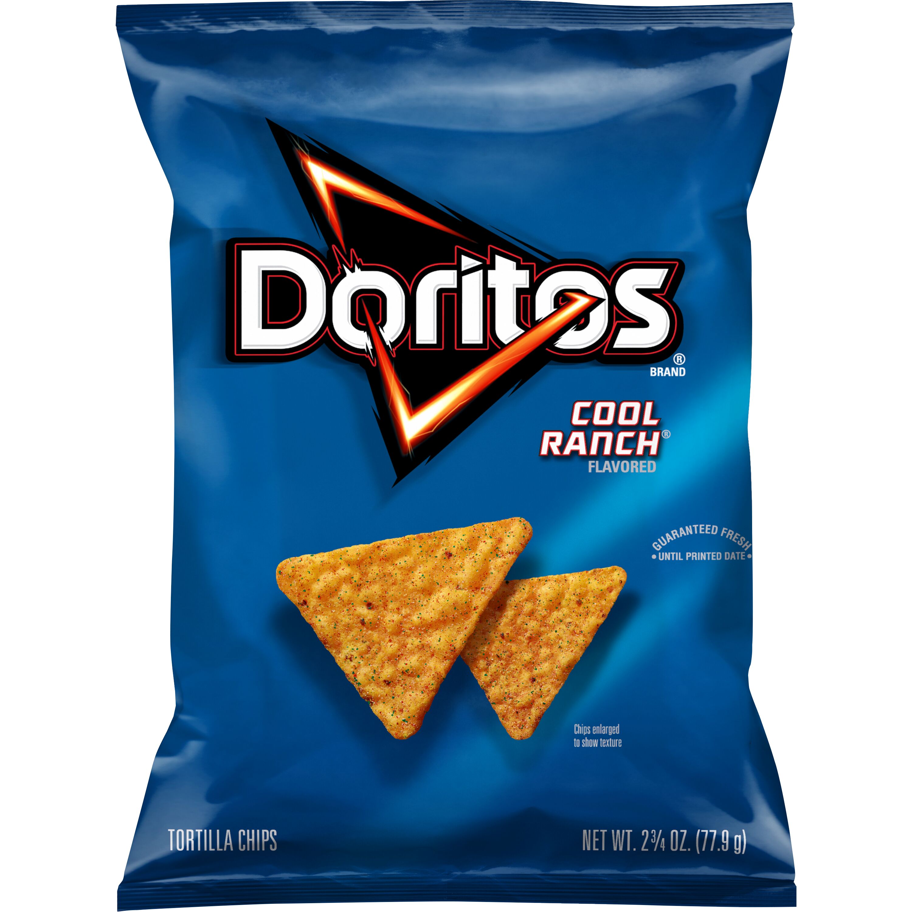 Doritos Cool Ranch Flavored Tortilla Chips, 2.75 oz Bag