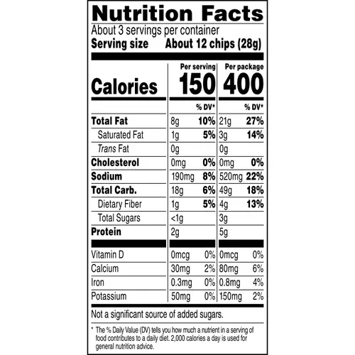 Doritos Cool Ranch Flavored Tortilla Chips, 2.75 oz Bag thumbnail 4