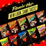 Ruffles Flamin' Hot BBQ Flavored Potato Snack Chips, 8 Ounce Bag thumbnail 3