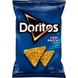 Doritos Tortilla Chips Cool Ranch Flavor Snack Chips, 9.25 oz Bag