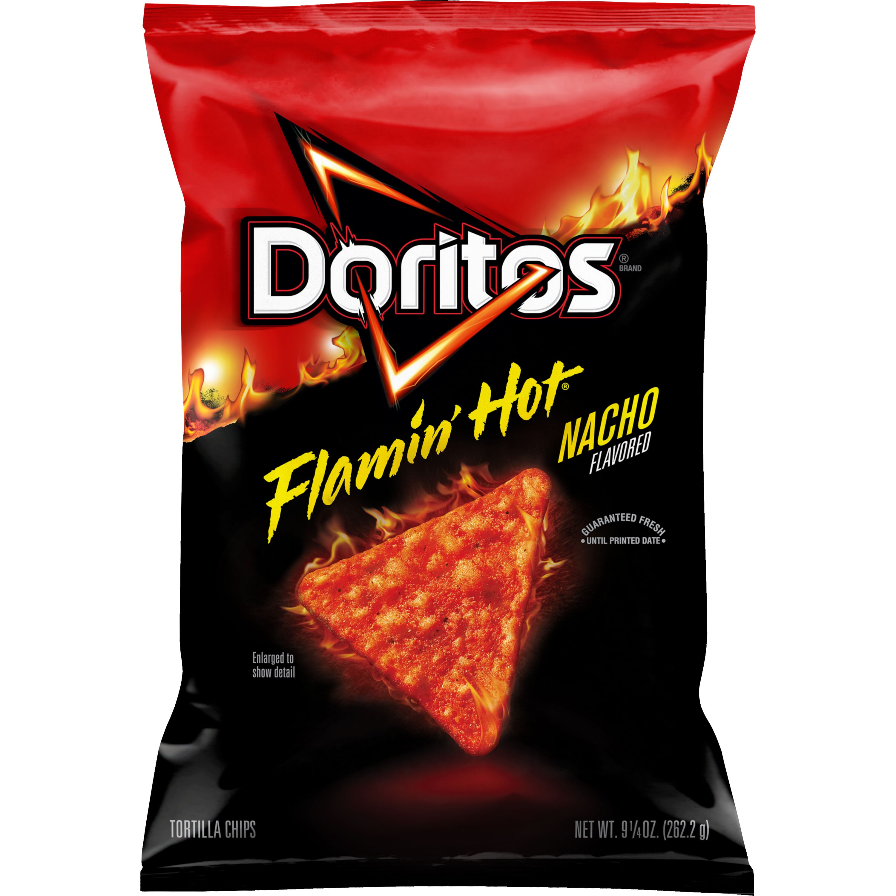 Doritos Flamin' Hot Nacho Flavored Tortilla Chips, 9.25 Ounce Bag