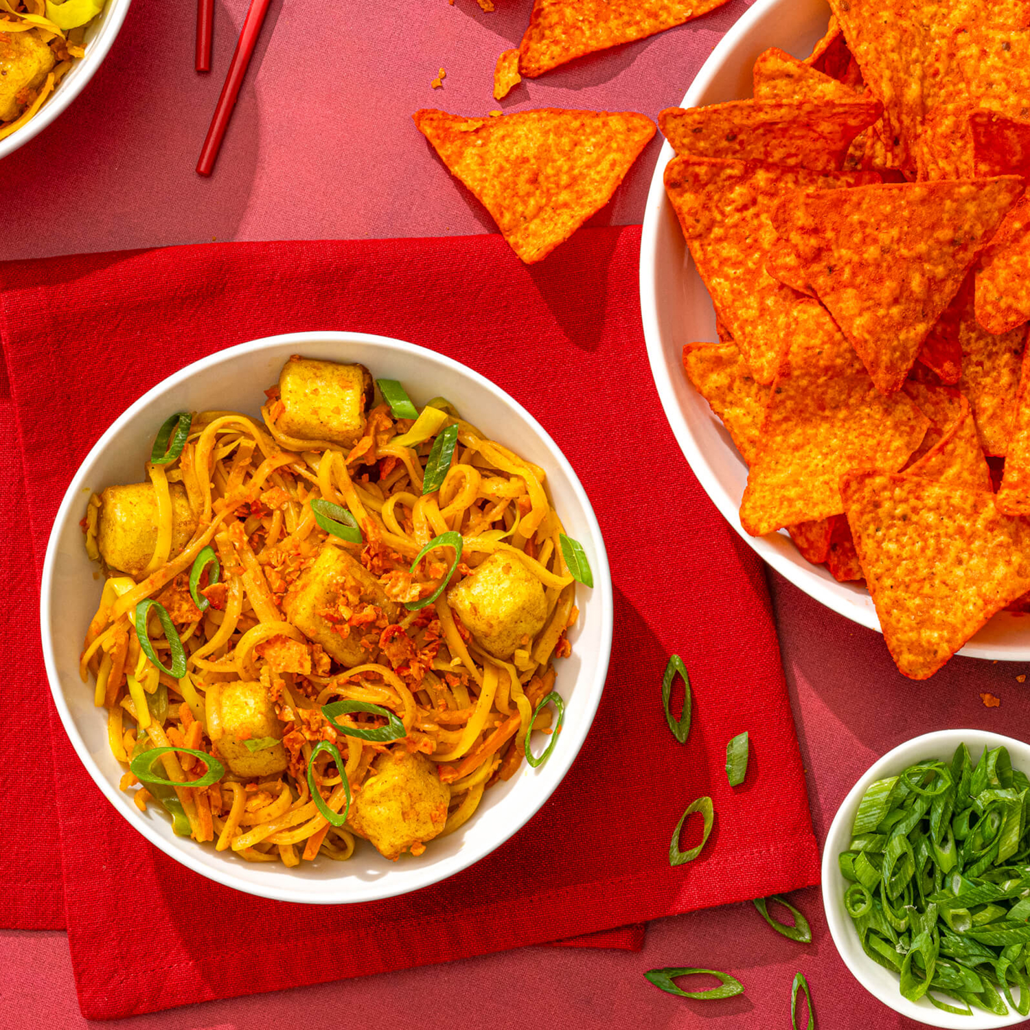 Doritos Flamin' Hot Nacho Flavored Tortilla Chips, 9.25 Ounce Bag thumbnail 4