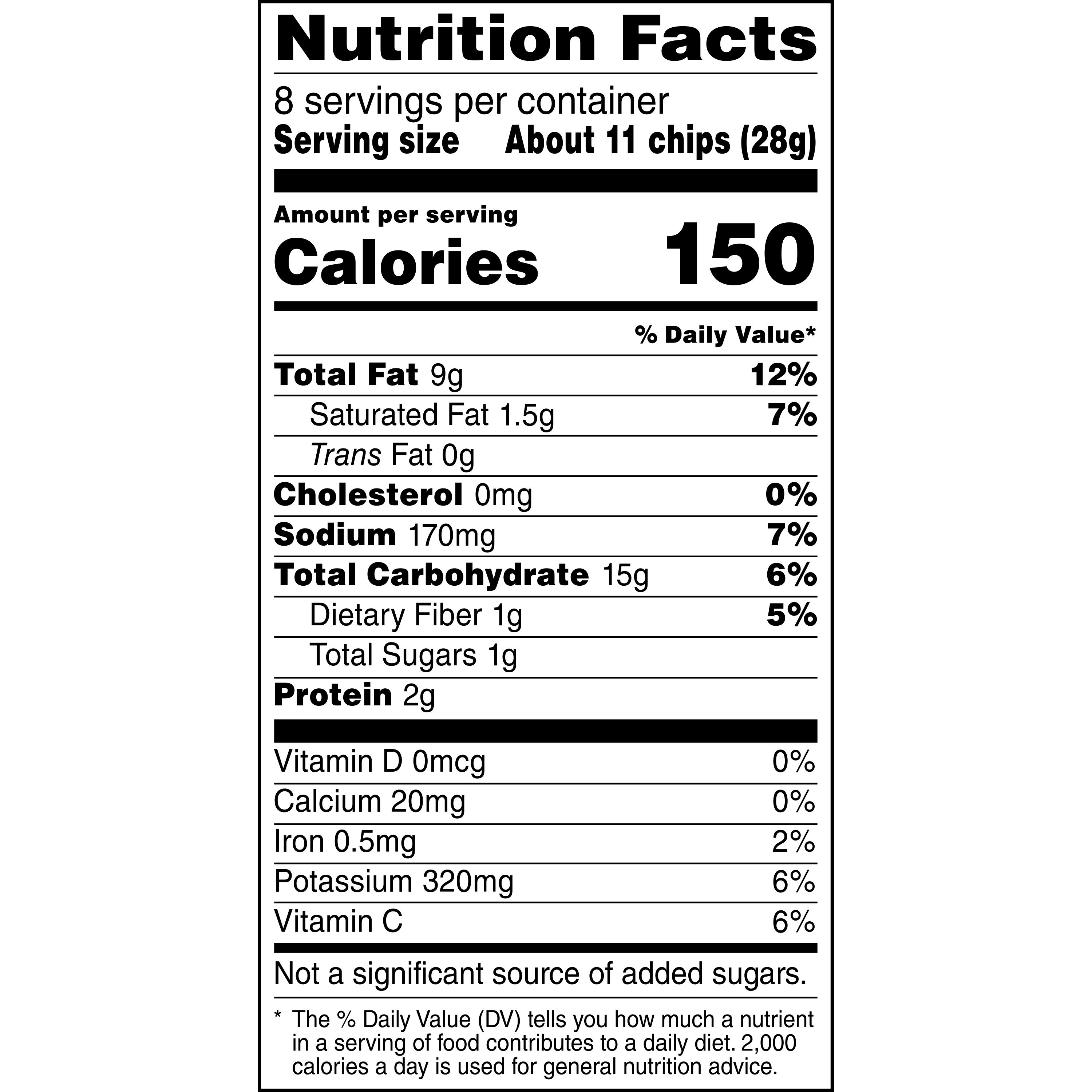 Ruffles Potato Chips Jalapeno Ranch Flavored 8.0 oz Bag thumbnail 3