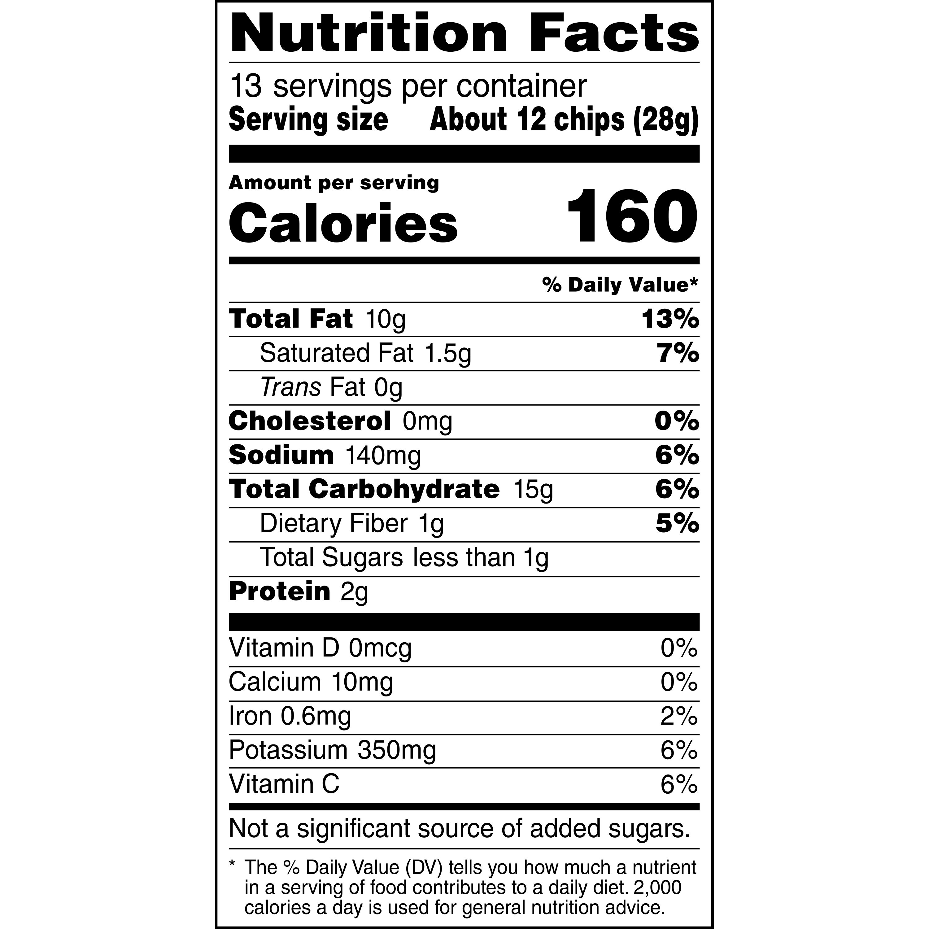 Ruffles Original Flavor Potato Snack Chips,Party Size, 13 Ounce Bag thumbnail 4