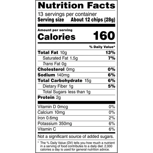 Ruffles Original Flavor Potato Snack Chips,Party Size, 13 Ounce Bag thumbnail 4