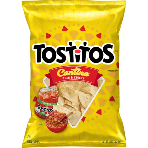 Tostitos Cantina Tortilla Chips Thin & Crisps 10 oz Bag
