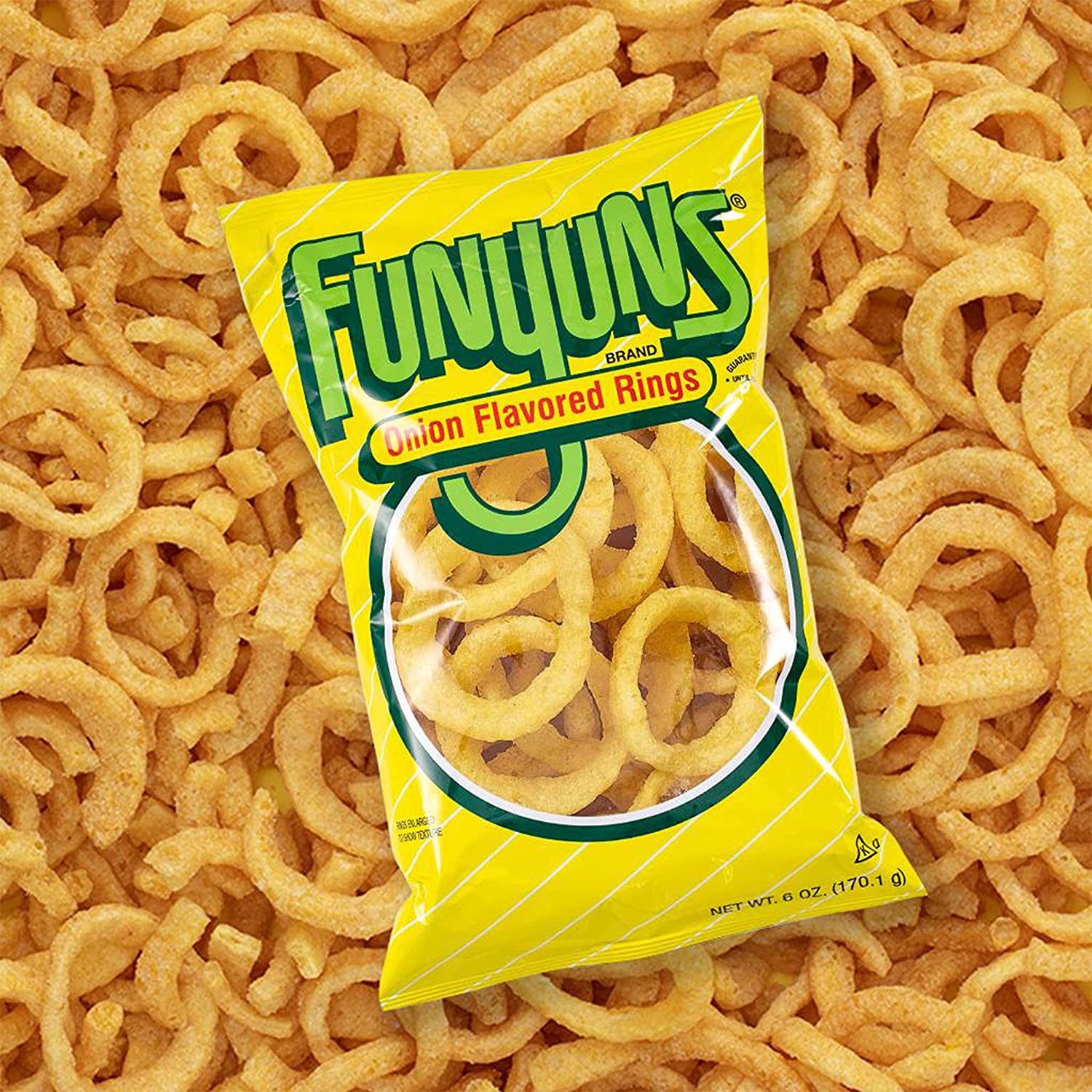 Funyuns Onion Flavored Rings Chips, 0.75oz Bags (40 Pack) thumbnail 3
