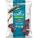 Simply Tostitos Organic Blue Corn Tortilla Chips, 8.25 oz Bag