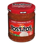 Tostitos Chunky Habanero Salsa, 15.5 oz Jar, Single Pack