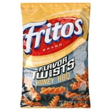 Fritos Flavor Twists Honey BBQ Flavor Corn Snacks, 9.25 Ounce Bag
