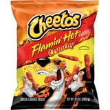 Cheetos Crunchy Cheese Flamin' Hot Flavored Snacks, 8.5 oz thumbnail 2