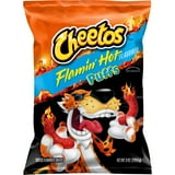 Cheetos Puffs Flamin' Hot Cheese Flavored Snacks, 8 oz (Packaging may vary)