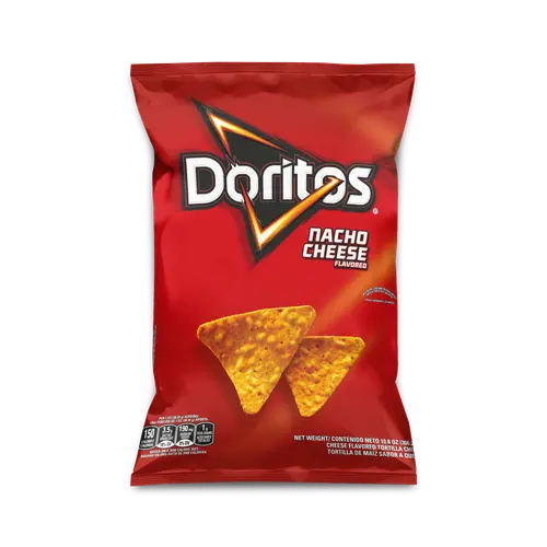 Doritos Nachos Cheese Flavored Tortilla Snack Chips Bag 10.8 Oz thumbnail 3