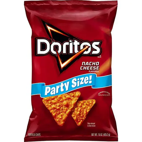 Doritos NÐ°cho Cheese Flavored Tortilla Chips Party Size!, 15 oz