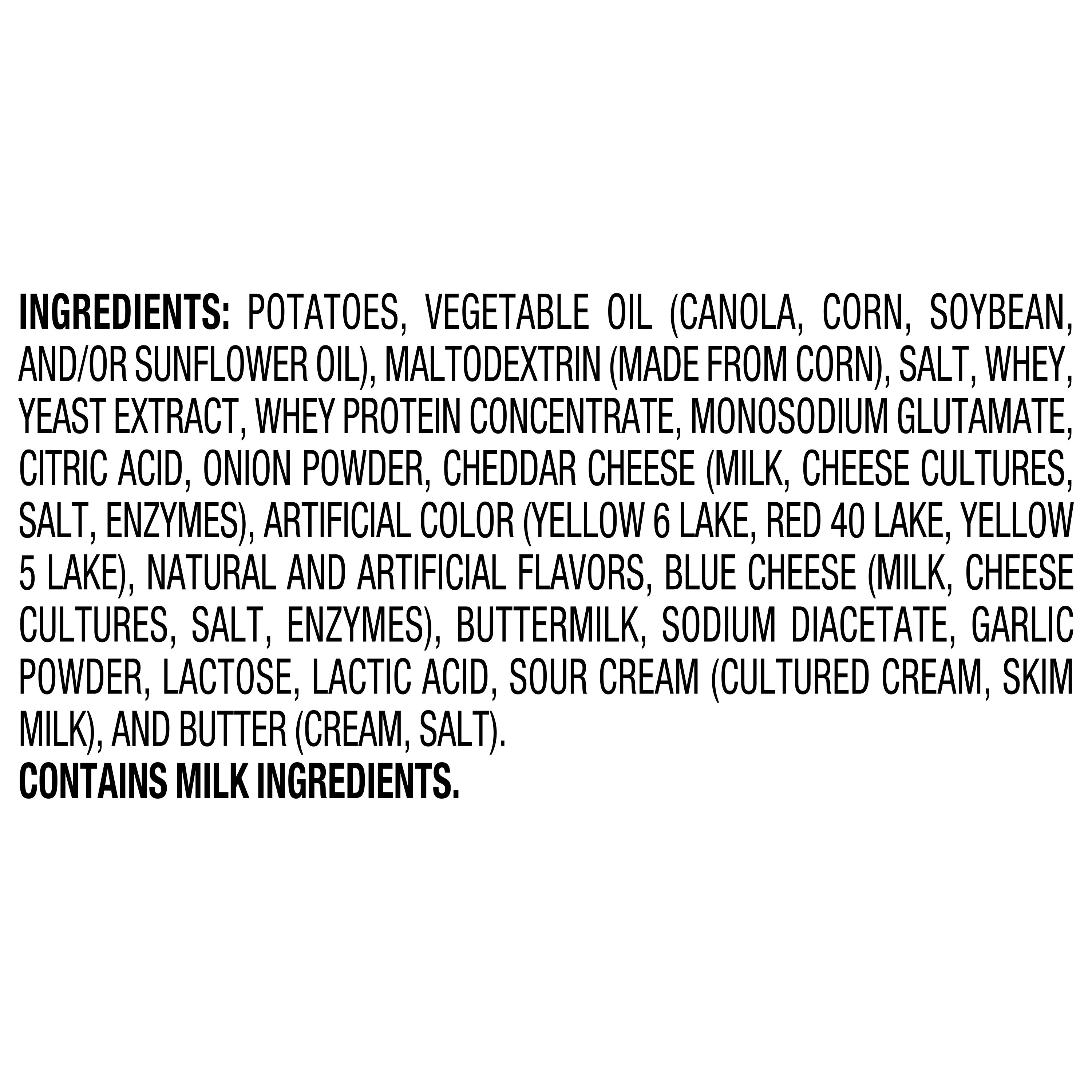 Ruffles Flamin' Hot Cheddar and Sour Cream Flavored Potato Snack Chips, 8 Ounce Bag thumbnail 4