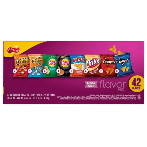 Frito-Lay Snacks Flavor Mix, 41.25 oz, 42 Count thumbnail 4