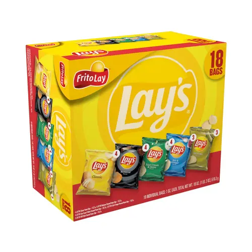 Lay's Snacks Mix Variety Pack, 1 oz, 18 Count thumbnail 2