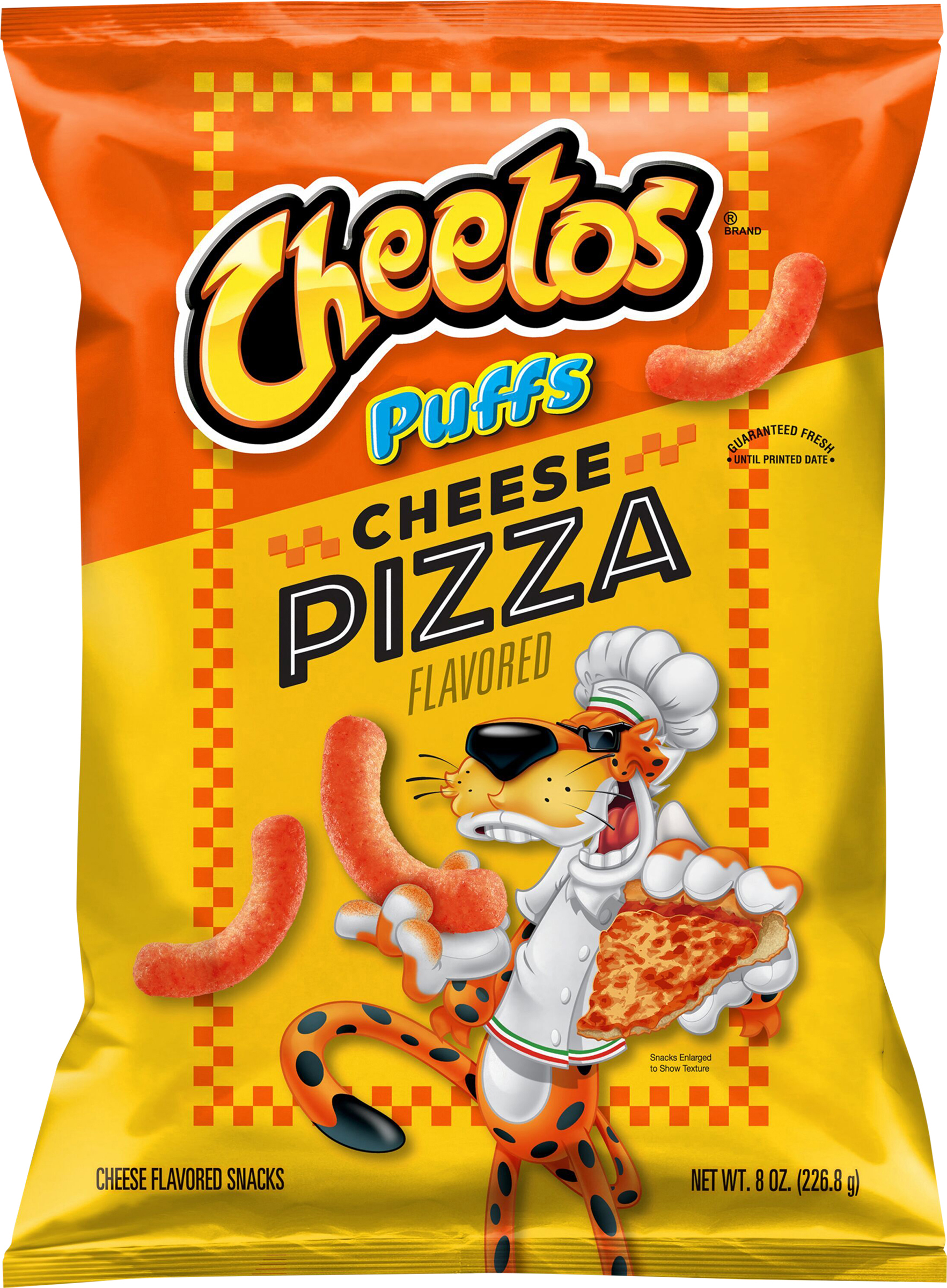 Cheetos Cheese Pizza Puffs Snack 8.0 Ounce Bag