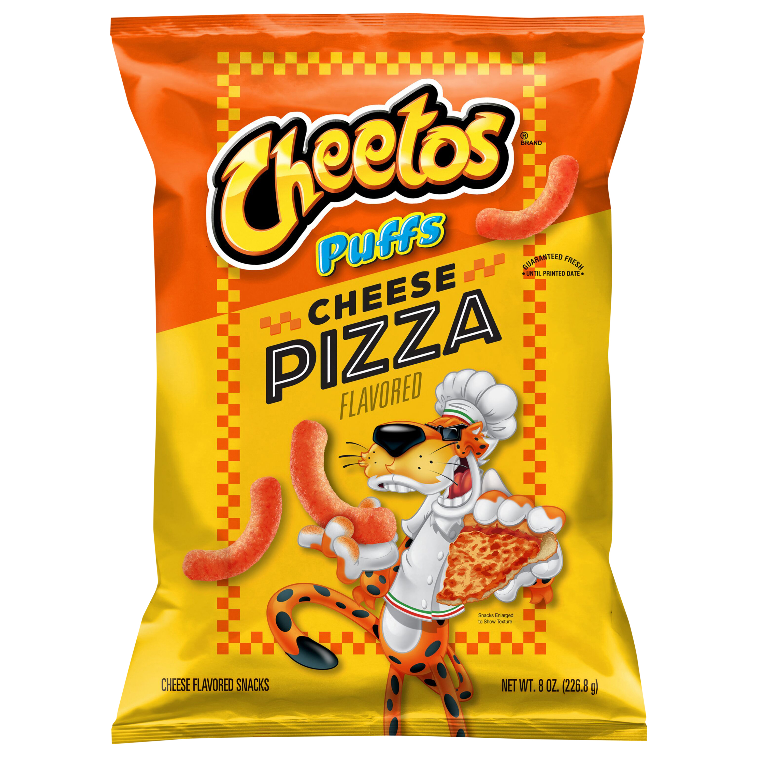 Cheetos Cheese Pizza Puffs Snack 8.0 Ounce Bag thumbnail 2