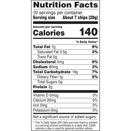 Tostitos Organic Blue Corn Tortilla Chips, 10 oz Bag thumbnail 3