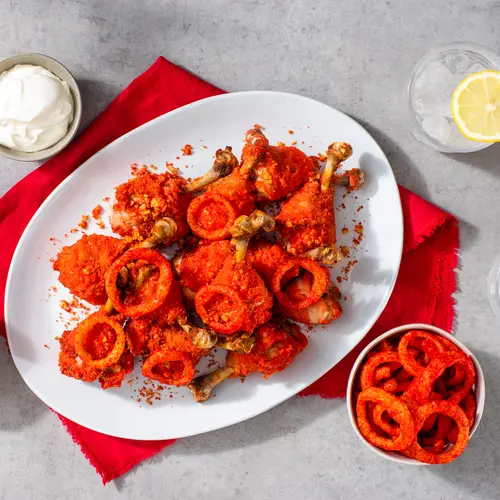 Funyuns Flamin' Hot Flavored Onion Flavored Rings, 2 oz Bag thumbnail 4