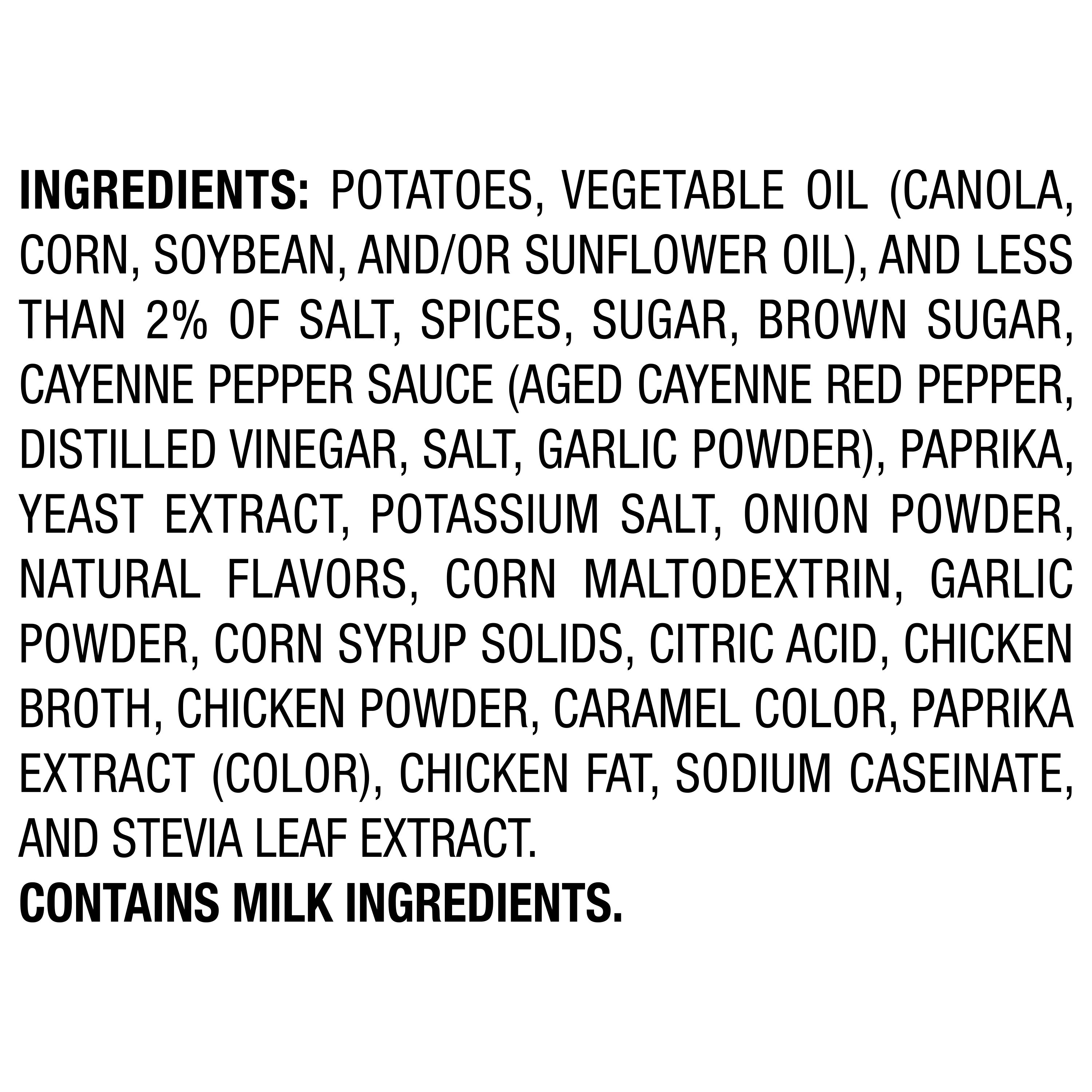 Lay's Wavy Potato Chips Korean Style Fried Chicken Snack Chips, 7.5 Ounce Bag thumbnail 2