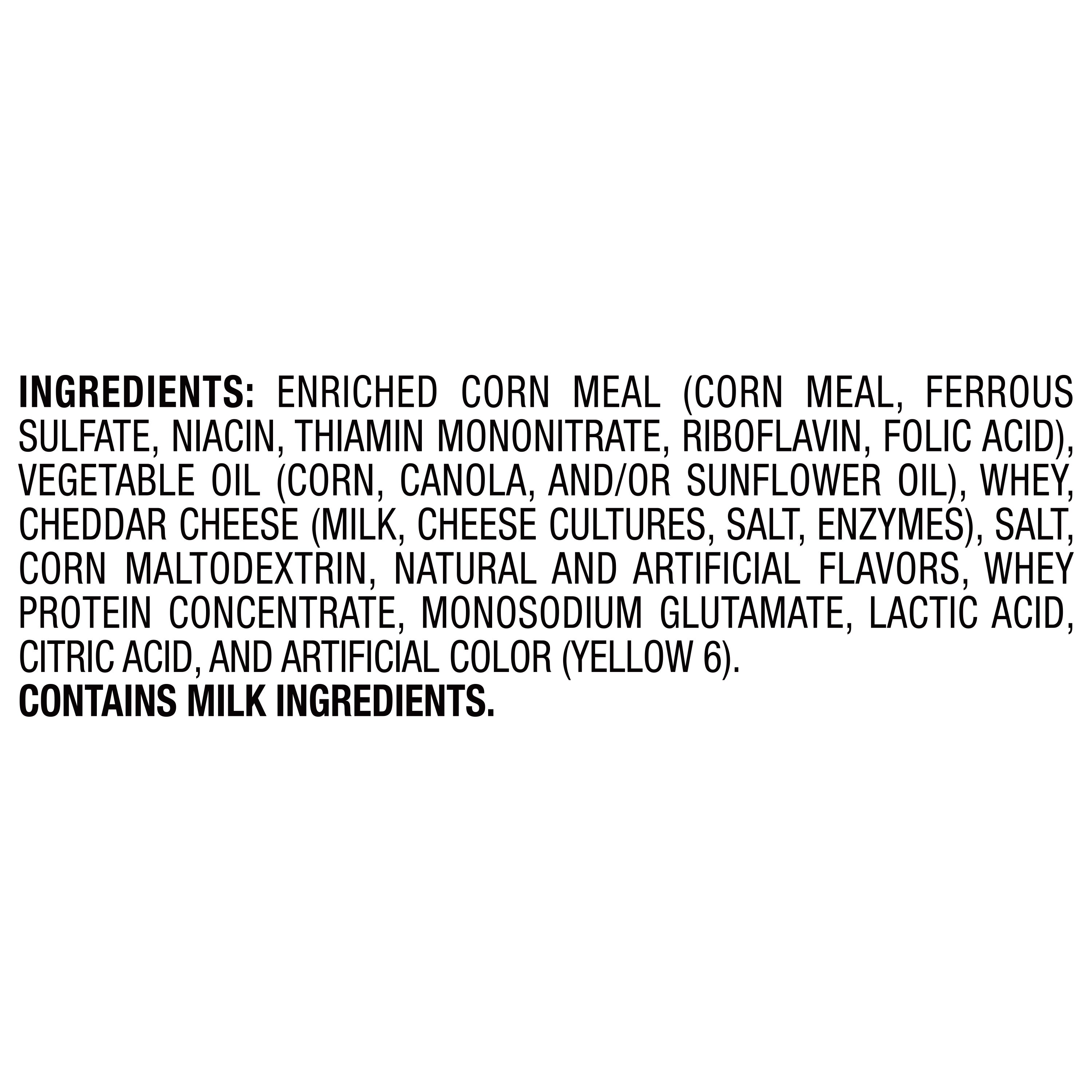 Cheetos Crunchy Cheese Flavored Snacks 2.875 Ounce Bag thumbnail 2