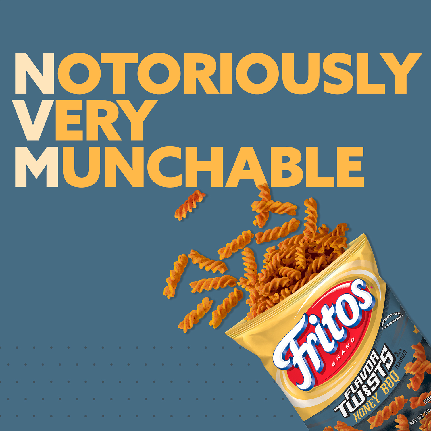 Fritos Flavor Twists Corn Snacks Honey BBQ Flavored, 3.375 oz Bag thumbnail 3