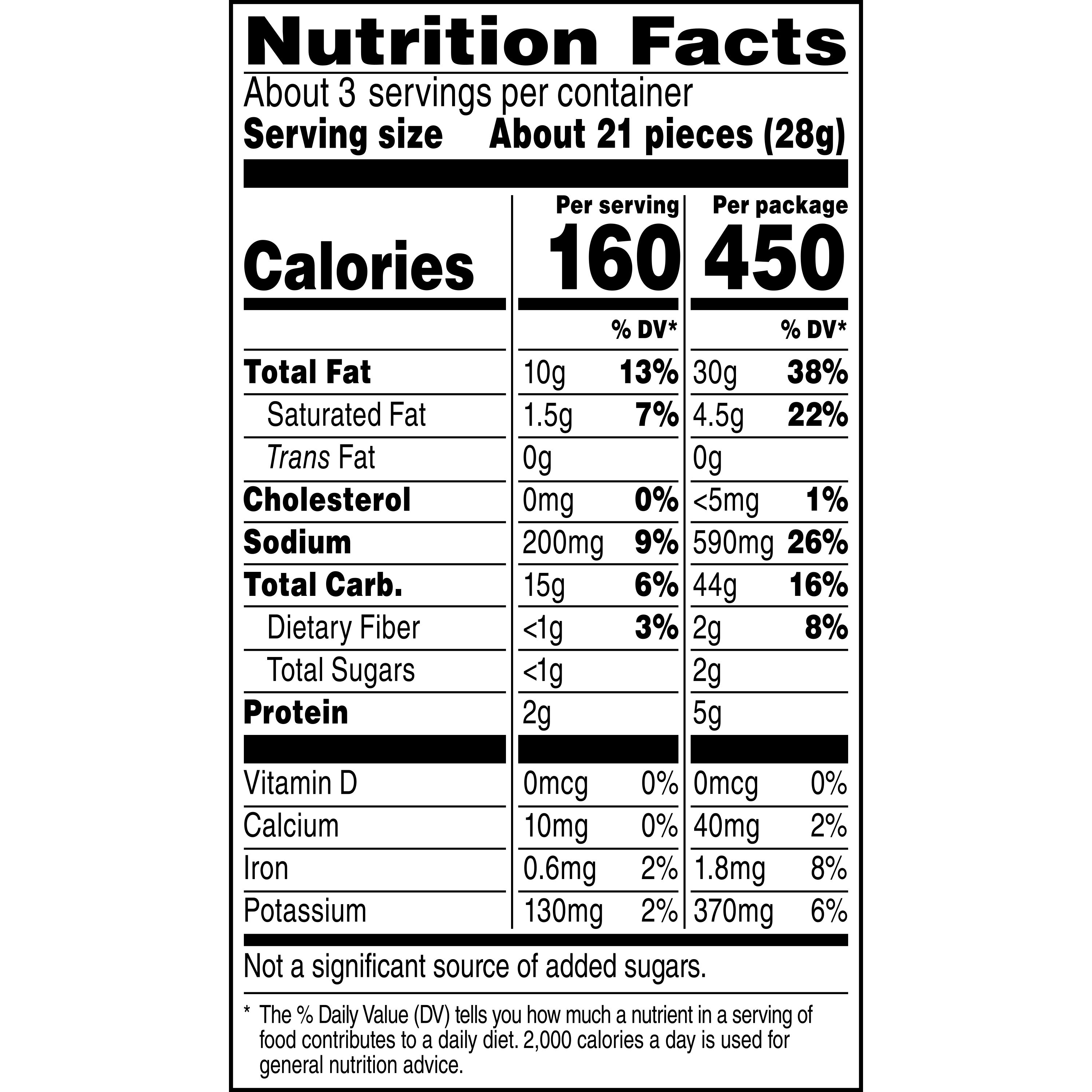 Cheetos Crunchy Cheese Cheddar Jalapeno Flavored Snacks, 2.875 oz Bag thumbnail 3