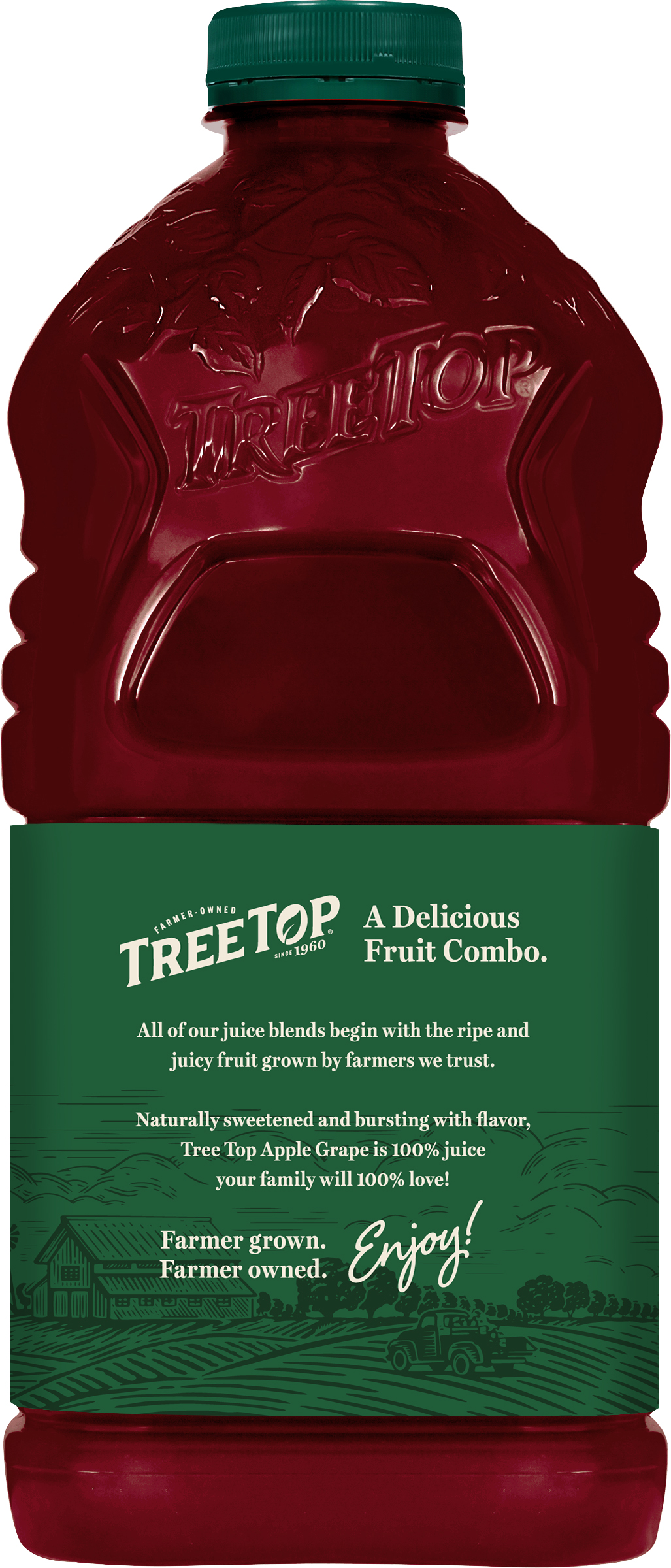Tree Top 100% Apple Grape Juice, from Concentrates, 64 fl oz thumbnail 4