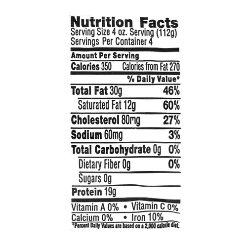 73% Lean / 27% Fat Ground Beef, 1lb Roll, Frozen thumbnail 3
