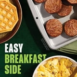 MorningStar Farms Veggie Breakfast Vegan Original Plant Based Sausage Patties, 8 oz, 6 Count Bag thumbnail 4
