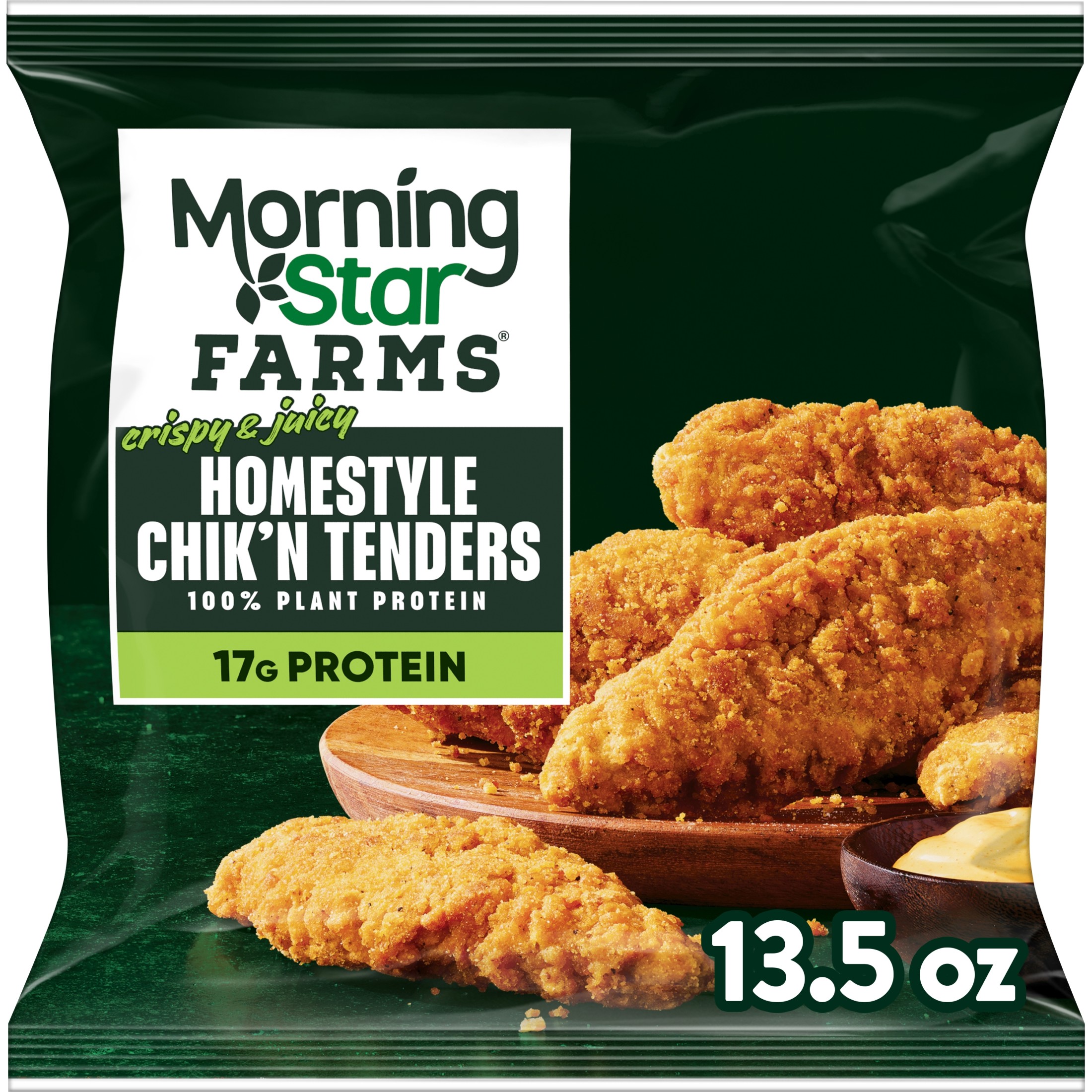 MorningStar Farms Incogmeato Vegan Homestyle Plant Based Chik'n Tenders, 13.5 oz Bag