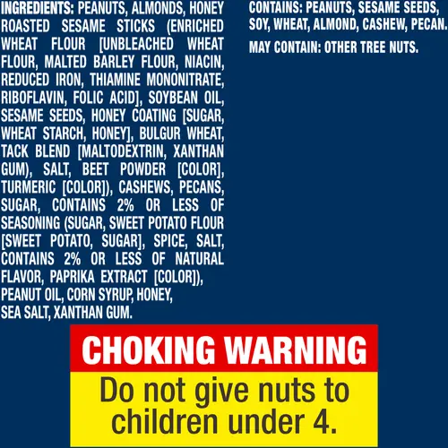 PLANTERS Winter Spiced Trail Mix Snack Mixed Nuts, Party Snacks, Plant Based Protein, 1.17 lb Canister thumbnail 2