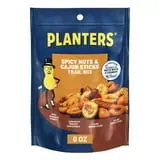 PLANTERS Spicy Nuts & Cajun Sticks Trail Mix, Party Snacks, Plant Based Protein, 6 oz Resealable Bag thumbnail 4