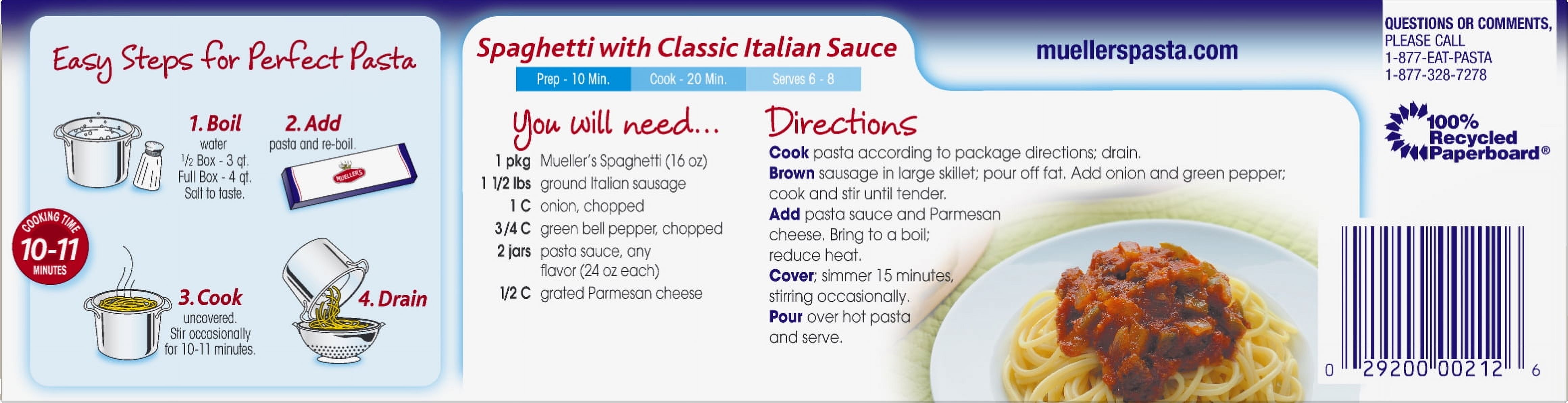 Mueller's 16 oz Spaghetti thumbnail 2