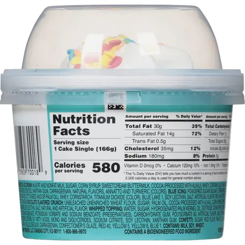 Friendly's Ice Cream Birthday Cake Singles - 8.5 Fl Oz thumbnail 2