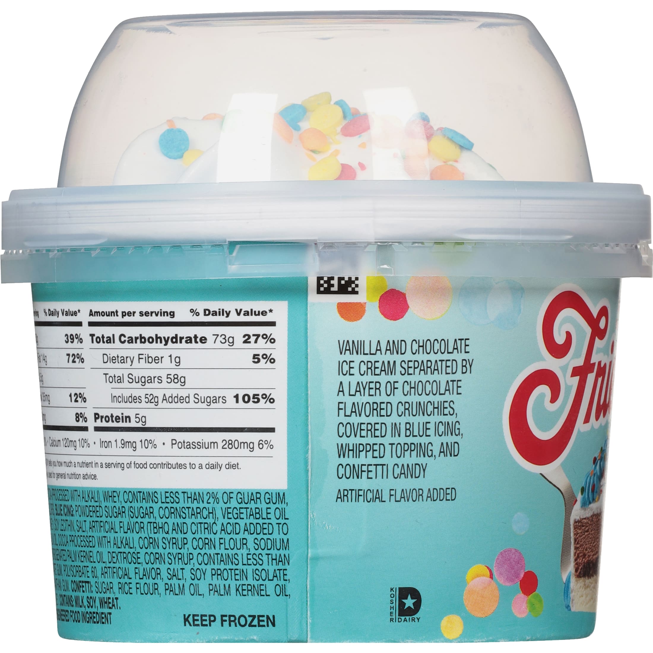 Friendly's Ice Cream Birthday Cake Singles - 8.5 Fl Oz thumbnail 3