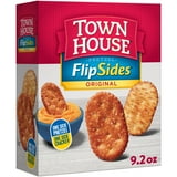 Town House FlipSides Original Oven Baked Crackers, Lunch Snacks, 9.2 oz