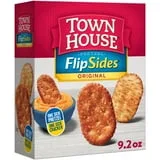 Town House FlipSides Original Oven Baked Crackers, Lunch Snacks, 9.2 oz