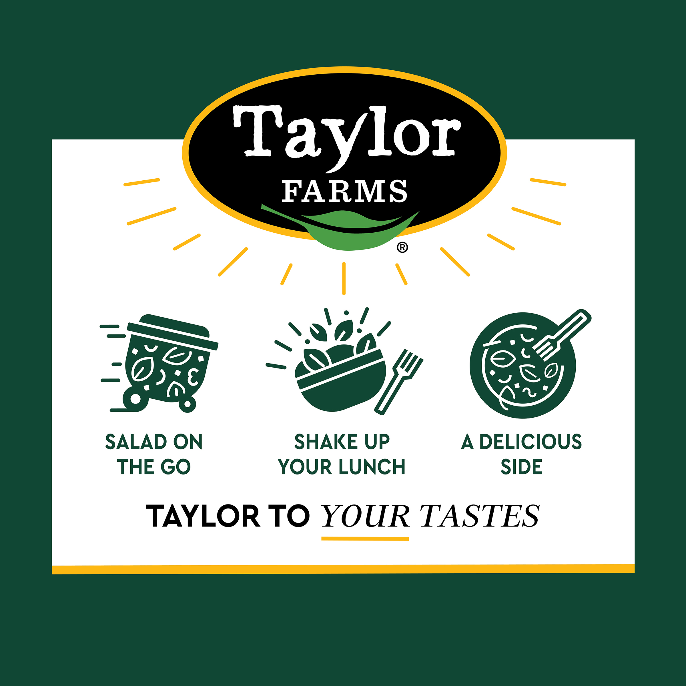 Taylor Farms Caesar Mini Salad Kit, 4.42 oz Bag, Fresh thumbnail 2