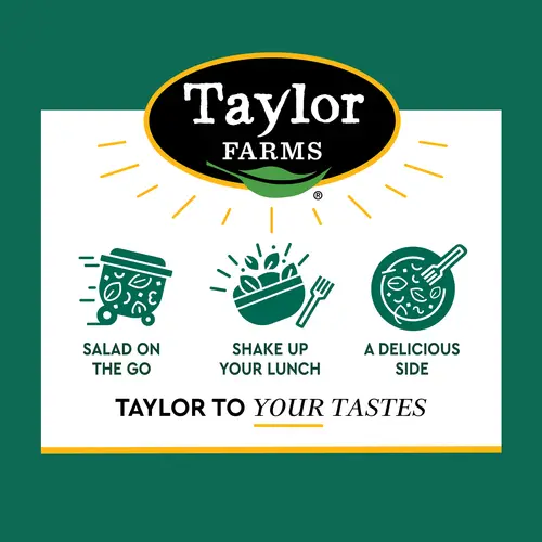 Taylor Farms Green Goddess Ranch Mini Salad Kit, 4.55 oz Bag, Fresh thumbnail 2